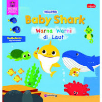 Image of Baby shark warna-warni di laut