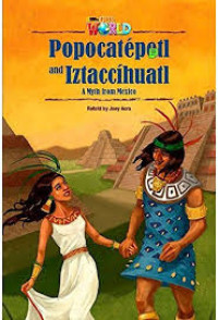 Image of Popocatepetl and Iztaccihuatl : a myth from Mexico